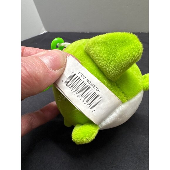 Shoochy Pals Green Dinosaur Plush Toy Clip-On - Picture 4 of 6